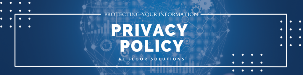 privacy policy banner